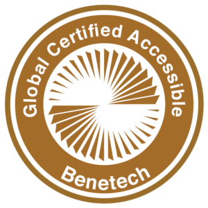 global certified accessible benetech logo